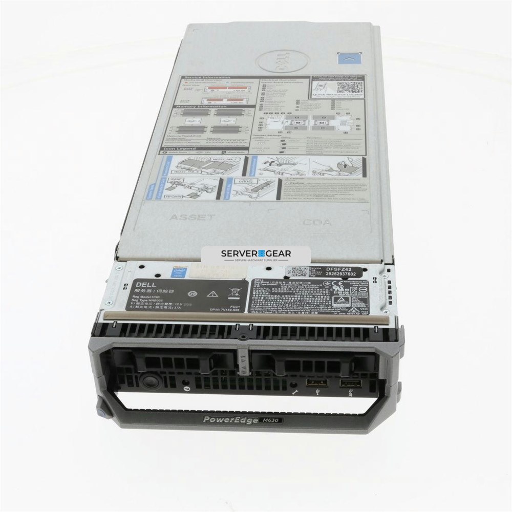 FC630-SFF-2-JXJPT Сервер PowerEdge FC630 2xSFF JXJPT