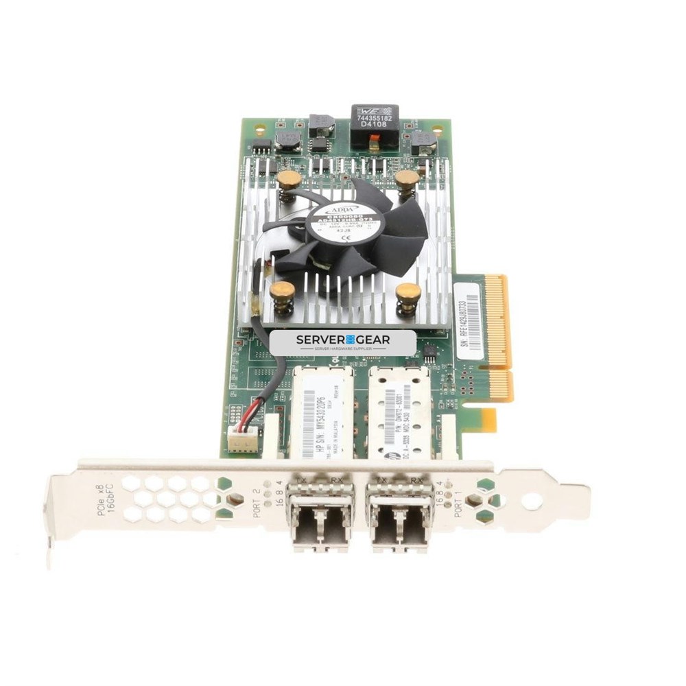 QW972A-HIGH Адаптер HP SN1000Q 16Gb 2-Port FC HBA (HP+2SFP)