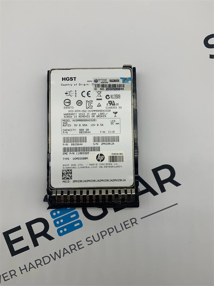 Твердотельный накопитель P49046-B21 HP 800GB 12G MU SAS SSD 2.5