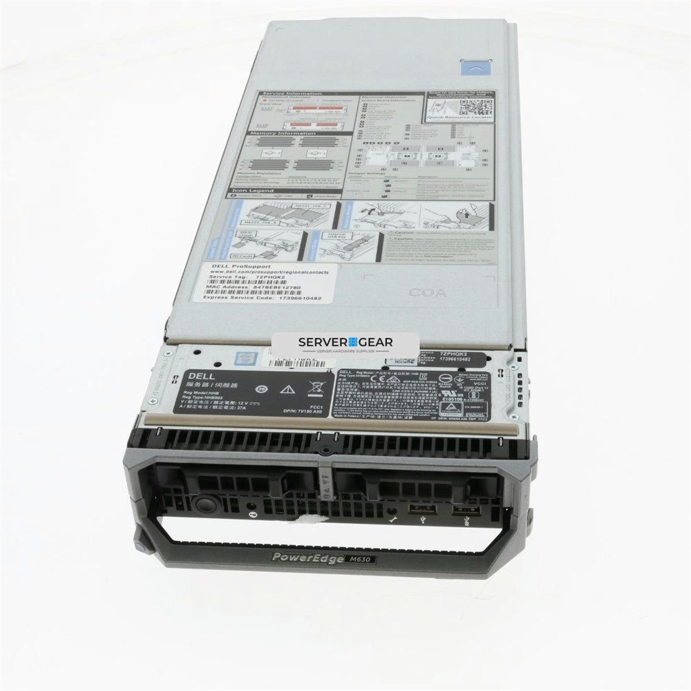 PEM630-R10KJ Сервер PowerEdge M630 R10KJ Ask for custom qoute