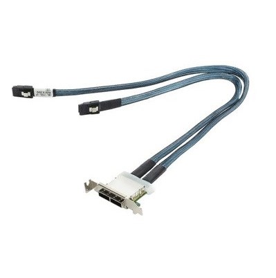 Supermicro Cable-0168L SAS Dual-Port Cable Assembly (Internal to External) 68/76cm [CBL-0168L]