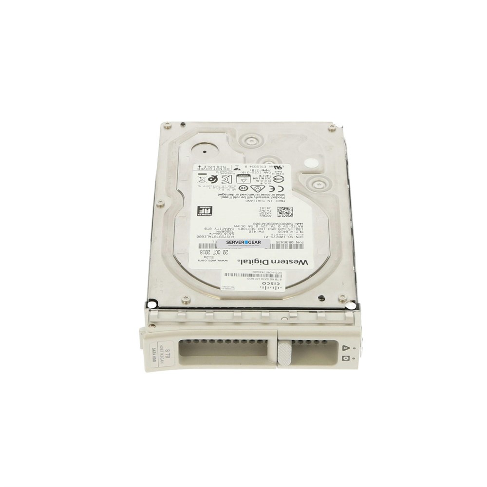 UCS-HD8T7K6GAN Жесткий диск 8 TB 6G SATA 7.2K RPM LFF HDD (512e)