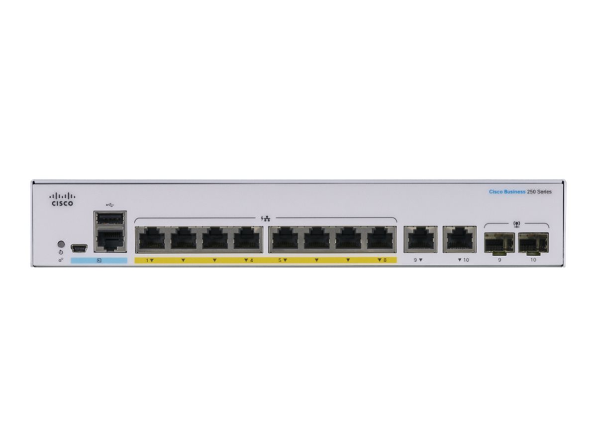 Cisco CBS250-8PP-E-2G-CN