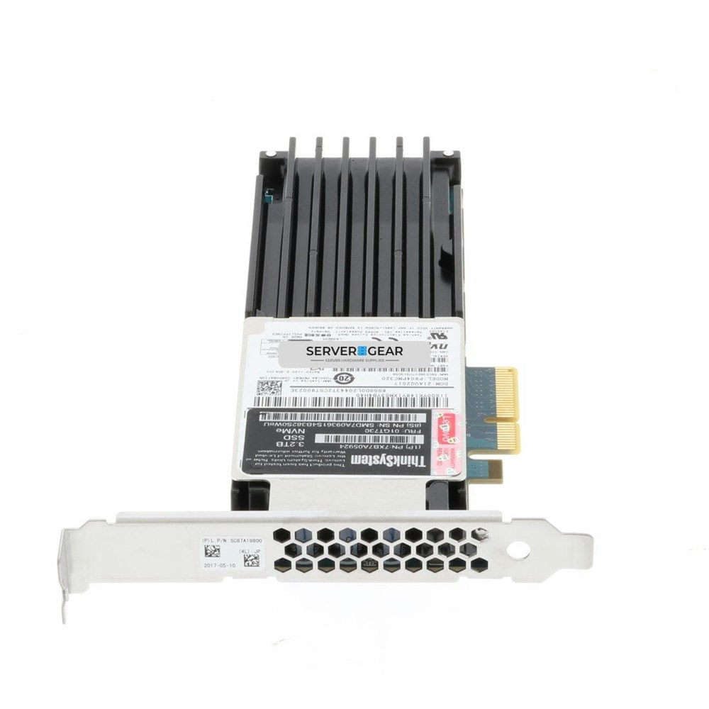 01GT682 Жесткий диск ThinkSystem HHHL PX04PMC 3.84TB Mainstream NVMe PCIe 3.0 x4 Flash Adapter