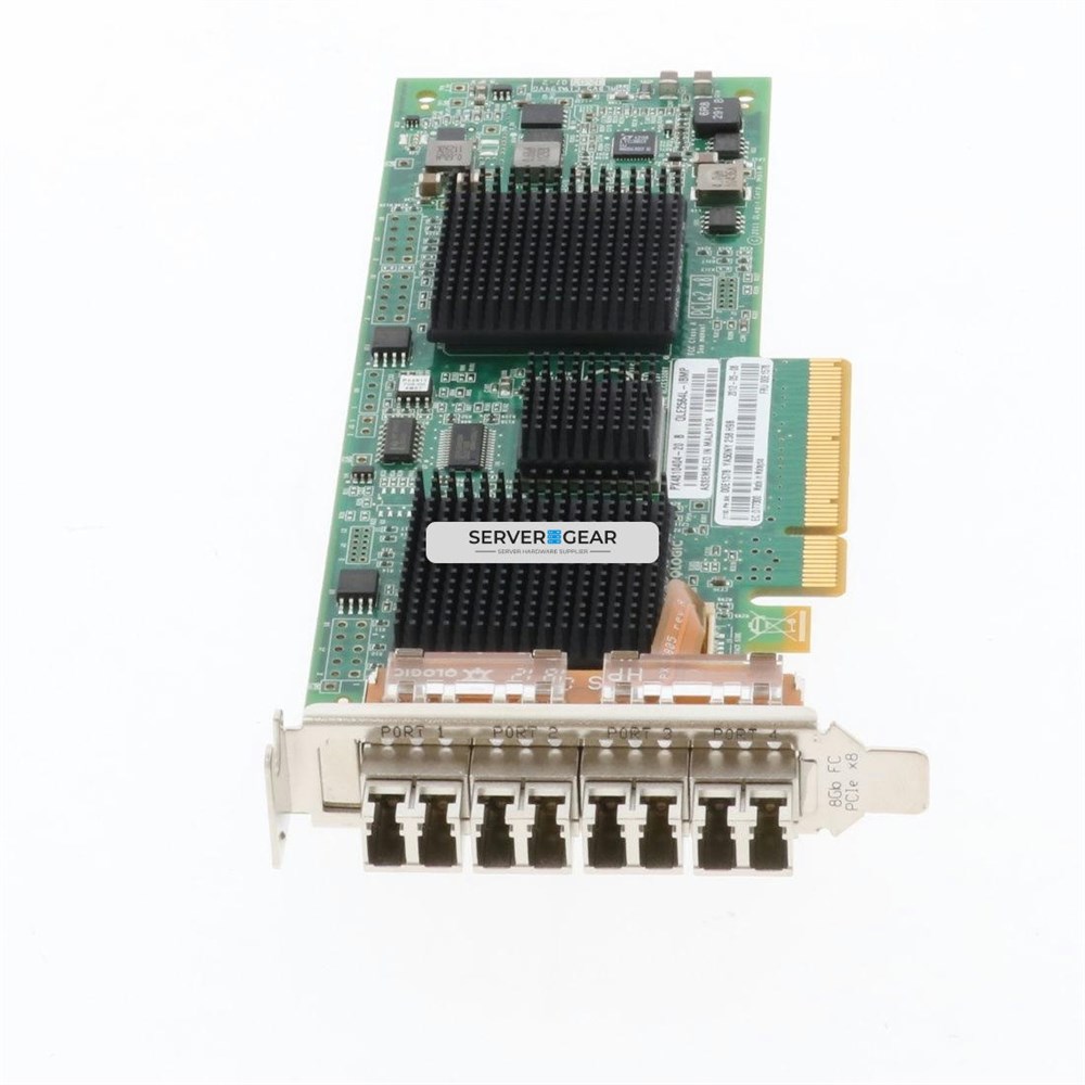 74Y3923 Адаптер 8Gbps 4-Port PCIe2 (x8) Fibre Channel Adapter (LP)