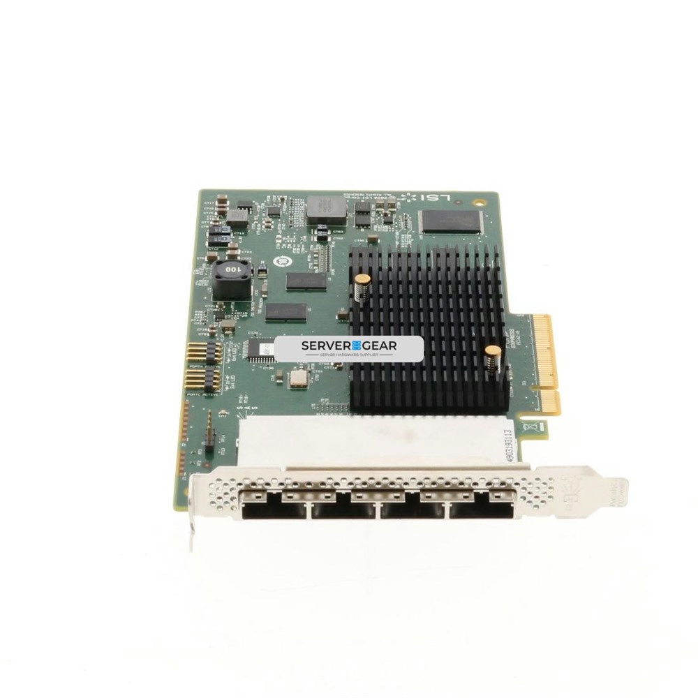 00Y3535 Адаптер LSI SAS9201-16e 4 port miniSAS x8 PCIe 2.0 SAS HBA
