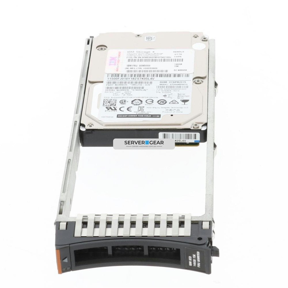 00WV959 Жесткий диск IBM 146GB 15K hard drive