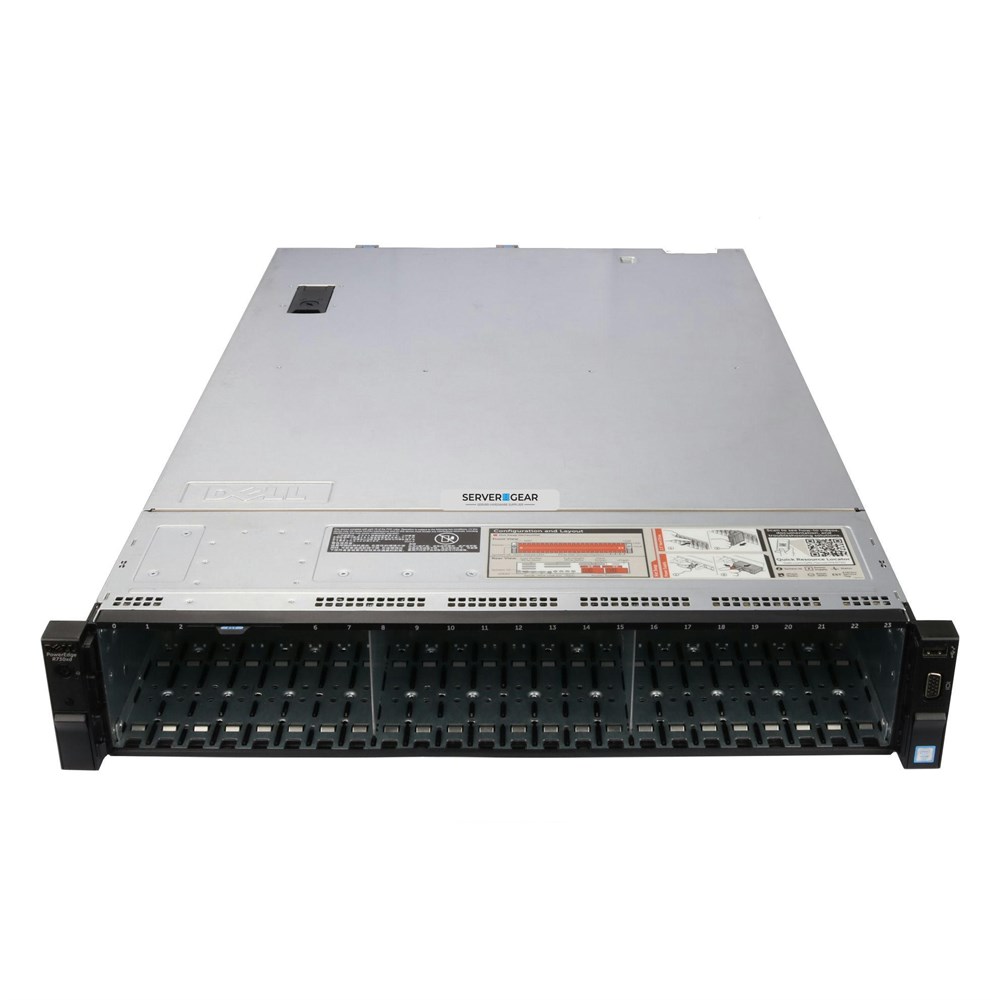 R730XD-SFF-26-72T6D Сервер PowerEdge R730XD 24x2.5 2x2.5 72T6D