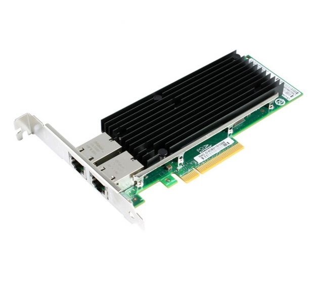 540-11131 Dell X540 10GbE Dual Port Server Adapter, Low Profile, PCIe