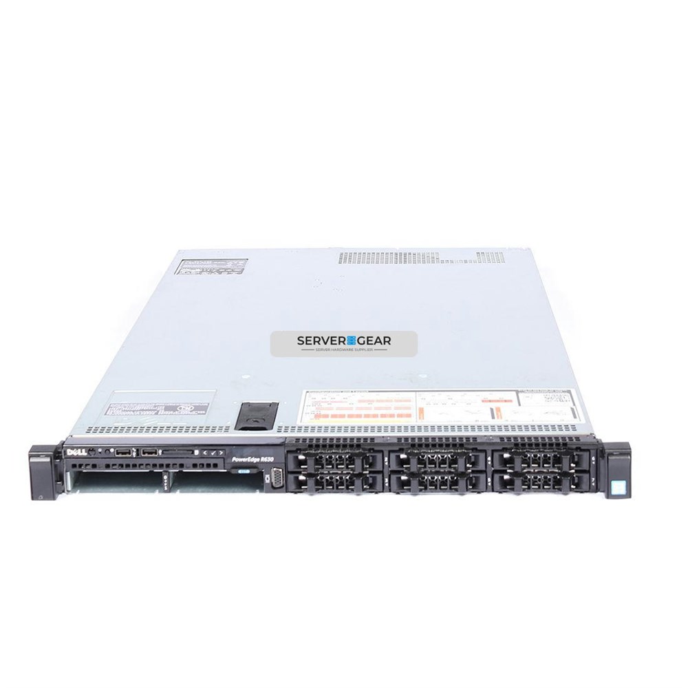 PER630-SFF-8-2C2CP Сервер PowerEdge R630 8 x 2.5 2C2CP