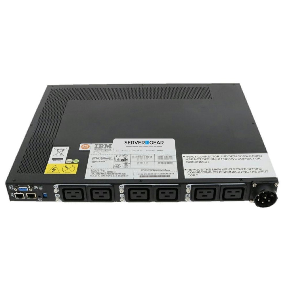 41Y9284 Блок питания IBM DPI C19 ENTERPRISE POWER DISTRIBUTION UNIT Shipping