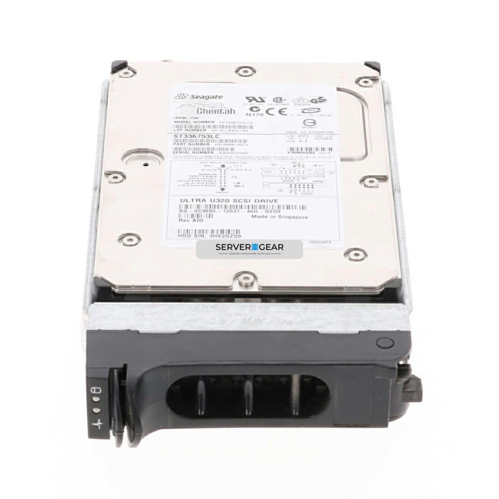 J4449 Жесткий диск 36GB 15K 3.5 U320 MAS3367NC