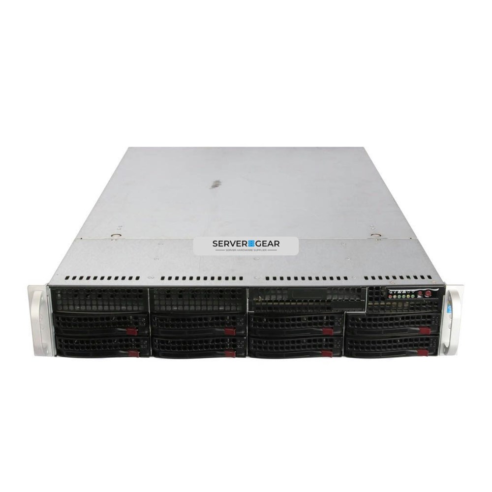 CSE-825-X9DRH-7F Сервер Supermicro CSE-825 X9DRH-7F 2U Server 8x3.5