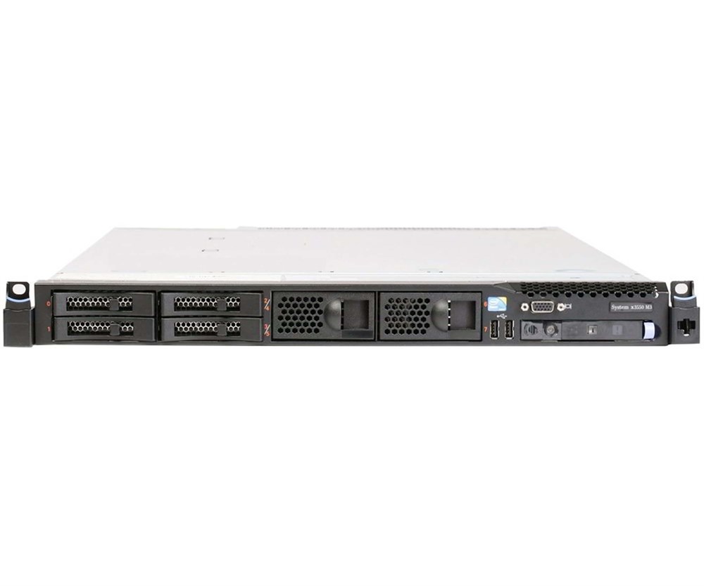 7944C2G Сервер IBM x3550 M3, Xeon 4C L5630 40W 2.13GHz/1066MHz/12MB, 1x4GB, O/Bay HS 2.5in [7944C2G]