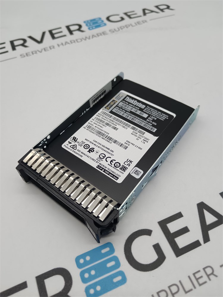 Твердотельный накопитель MTFDDAK1T9TDS-1AW1ZA Lenovo ThinkSystem 2.5" 5300 1.92TB Entry SATA 6Gb Hot Swap SSD
