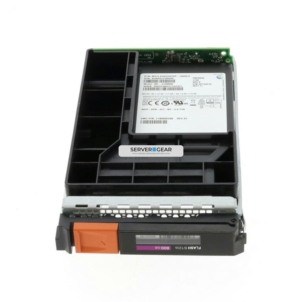 5051567 Жесткий диск EMC 800GB SSD 3.5 12G SAS 512 12 T DataDomain