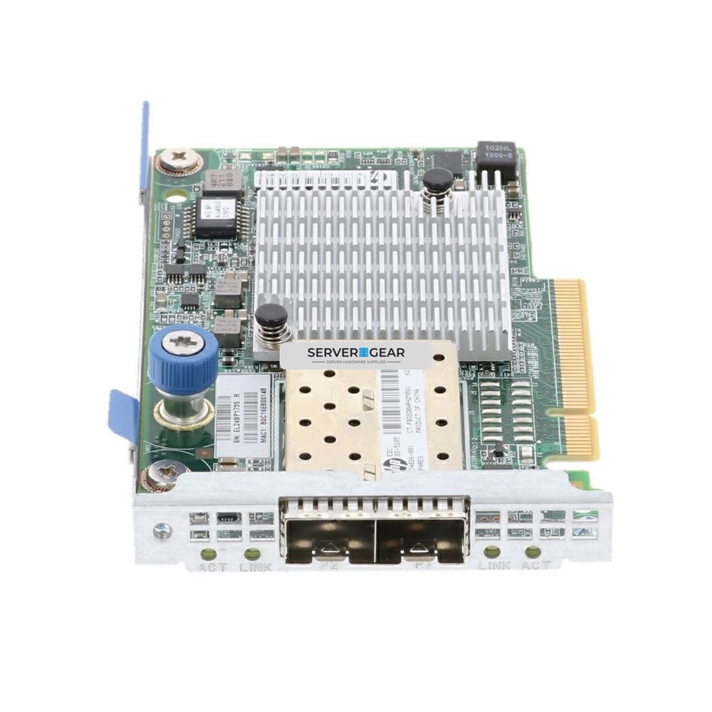 634026-001 Адаптер HP Flexfabric 10GB 2-Port 554FLR-SFP+ Adapter