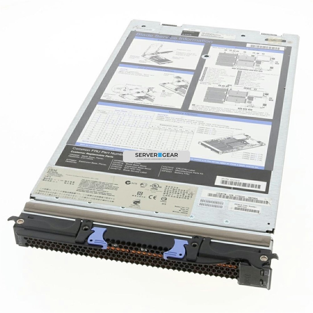 7778-23X Сервер JS23 blade 4Core 4,2GHz