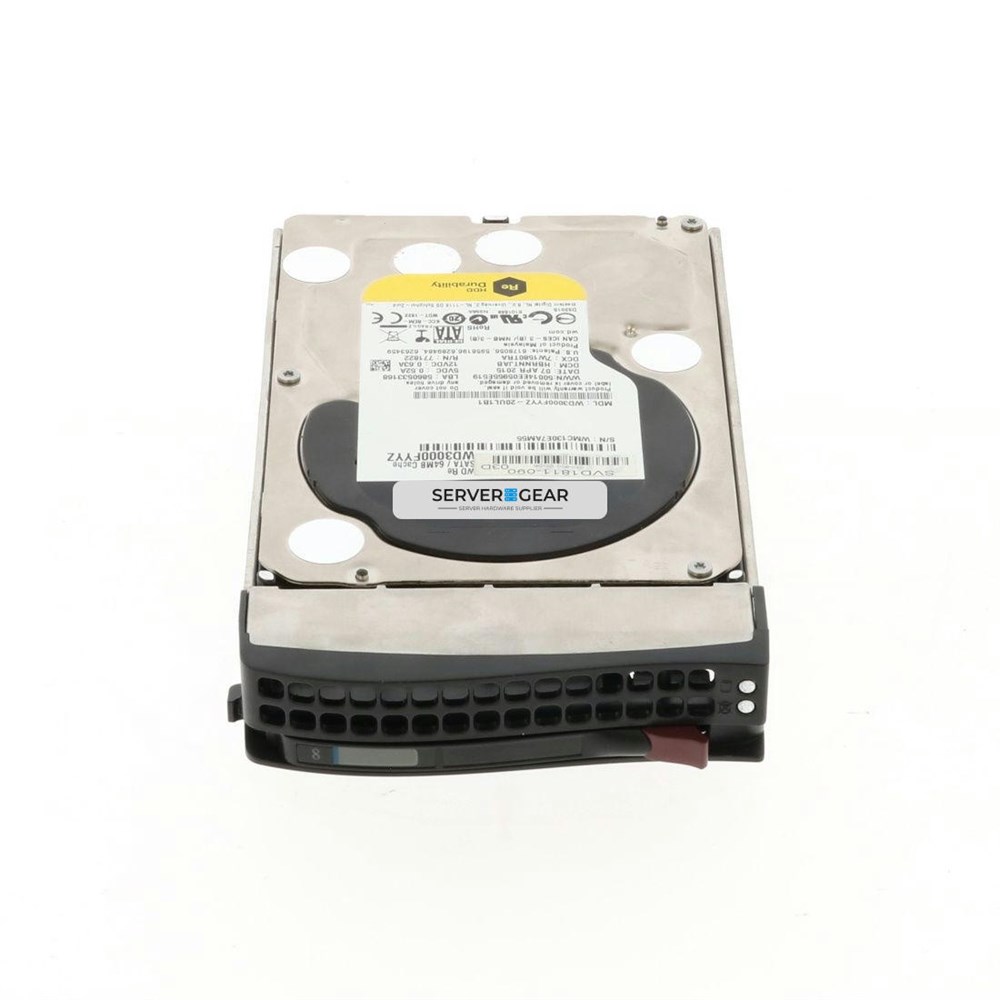 WD3000FYYZ-SM Жесткий диск 3TB 7.2K 3.5 SATA 6G WD3000FYYZ