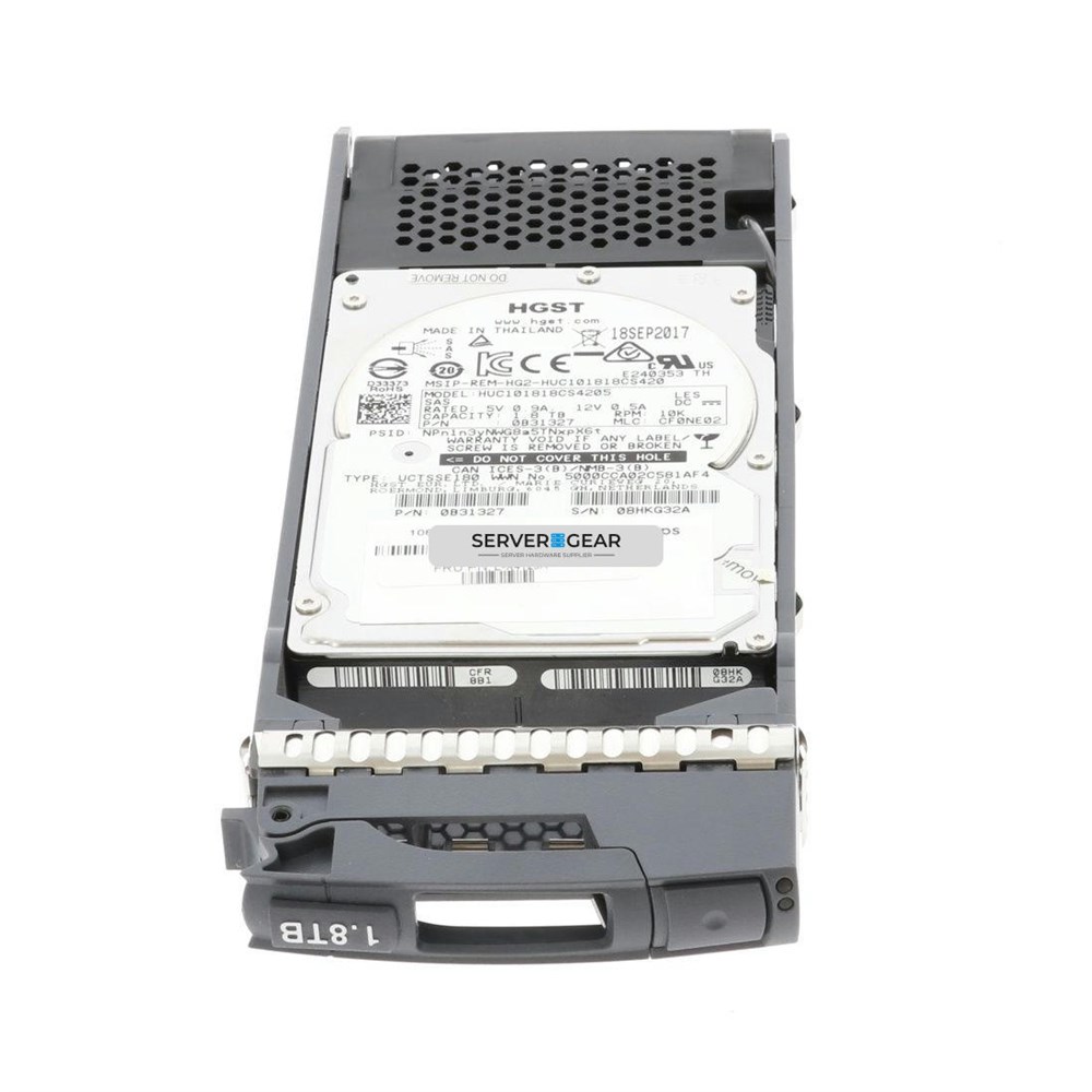 E-X4125A Жесткий диск NetApp 1.8TB SAS 12G 10K SFF Encrypted Hard drive
