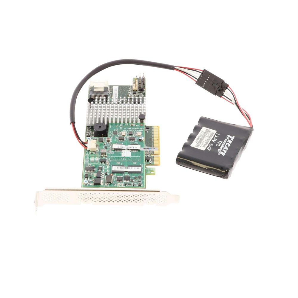 AOC-SAS9266-4I-BBU Контроллер LSI 9266-4I 4PORT 6Gbps SAS/SATA w/1GB CACHE AND BBU