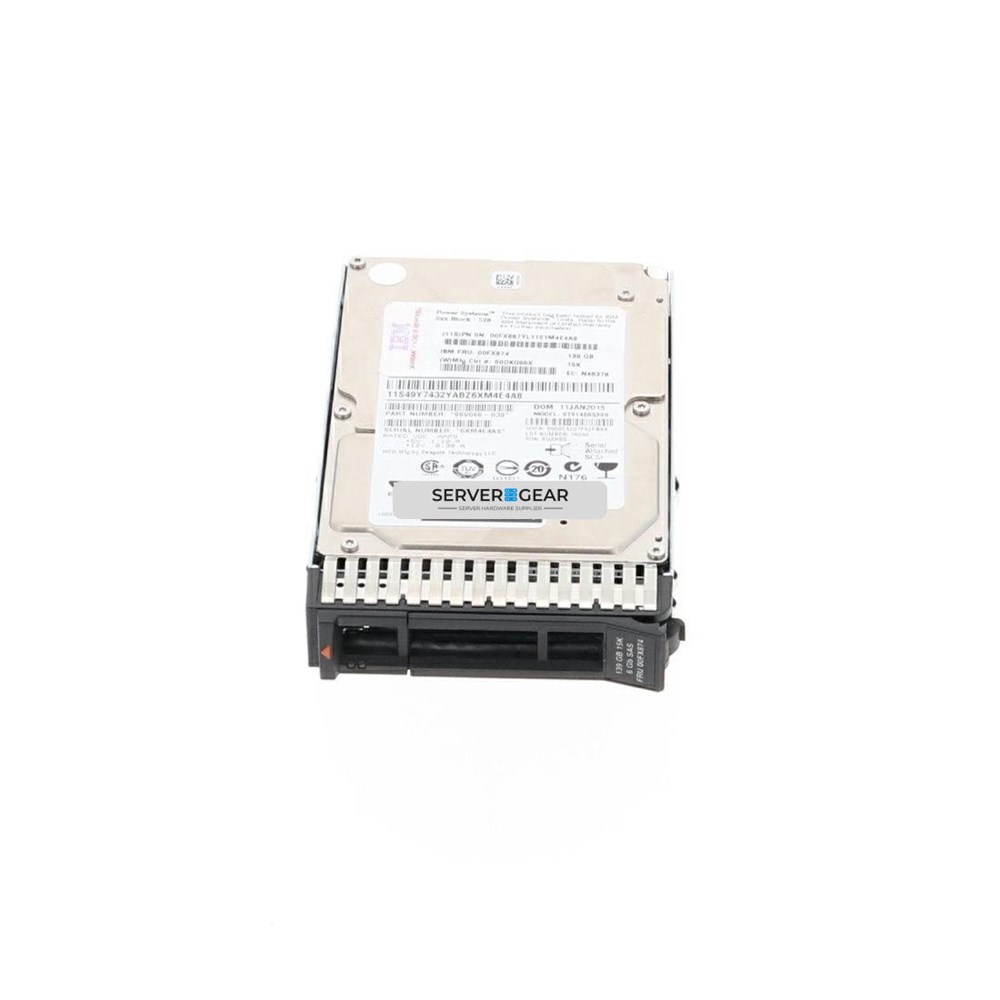 00FX867 Жесткий диск 139GB 15K RPM SAS SFF-3 DISK DRV (IBM i)