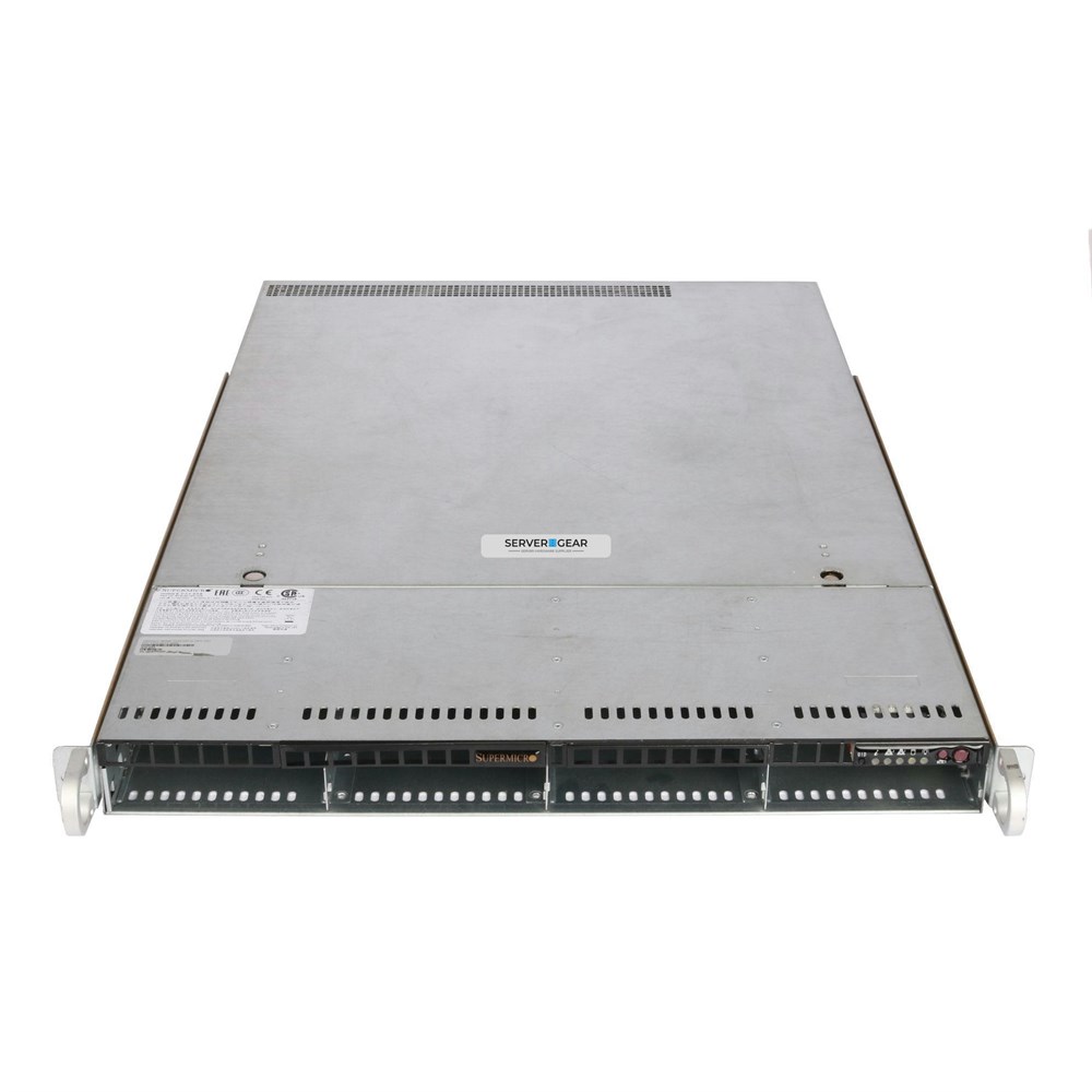 CSE-815-X10SRW-F Сервер Supermicro CSE-815 X10SRW-F 1U 4x3.5