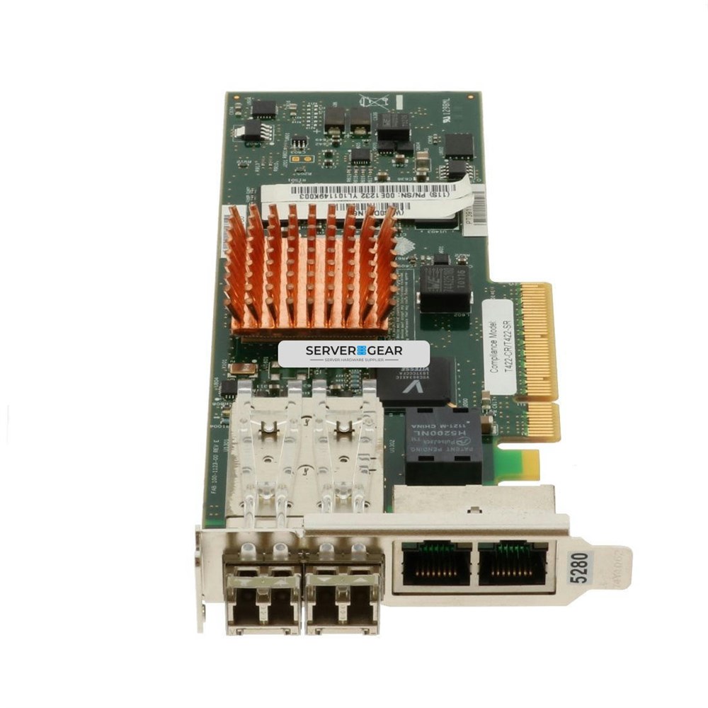 5280 Адаптер PCIe2 (x8) 4-Port Ethernet 2x 10GbE SR 2