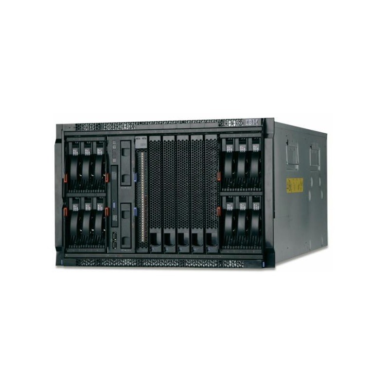1951145338 Сервер IBM BladeCenter S Chassis with C14 2x950/1450W PSU, Ra Rackable [88861TG]