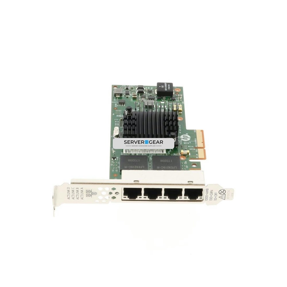 816551-001-HIGH Адаптер HP 366T 1Gb 4-Port PCI Ethernet Adapter (HP)