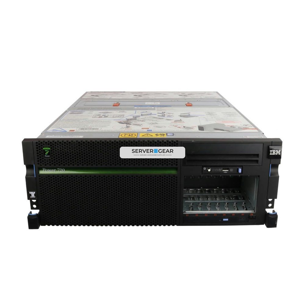 8202-E4D-EPCL-4-30US Сервер P7+ 720 6-Core V7R1 4 x OS 30 Users P10