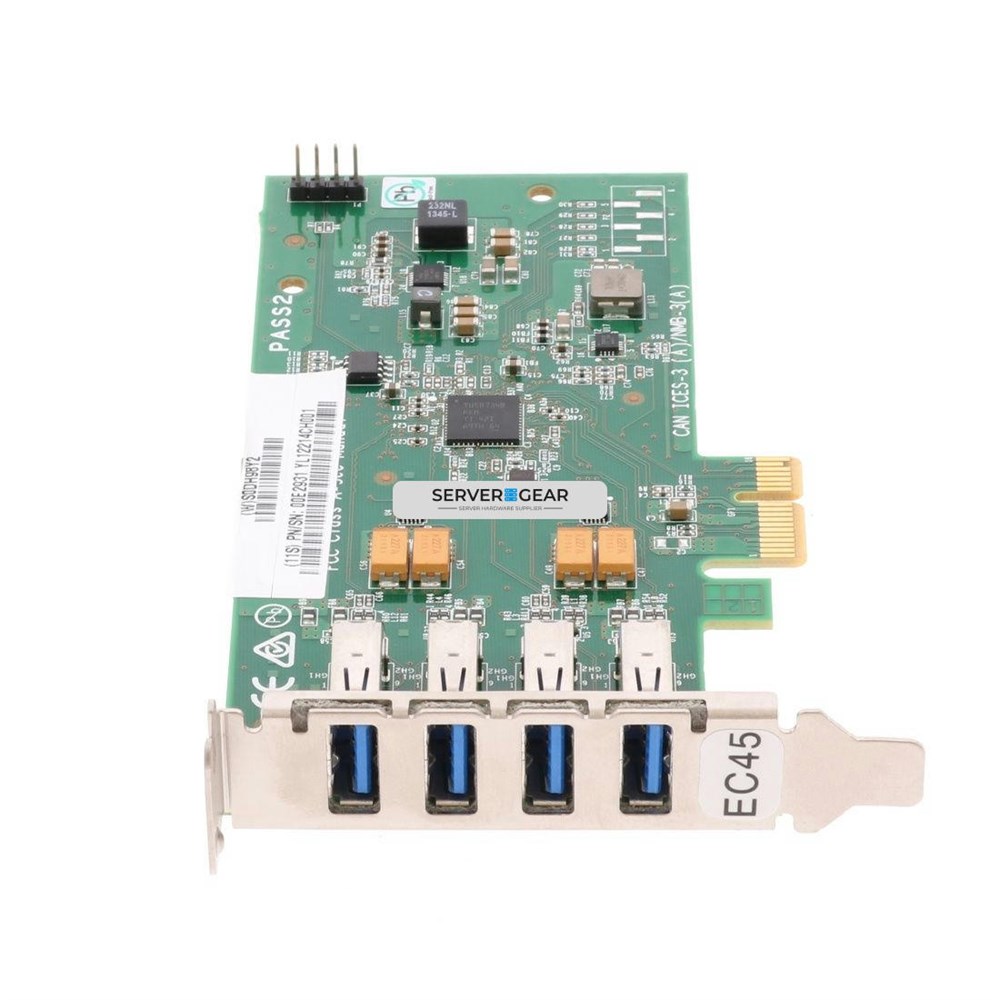 EC45 Адаптер PCIE-2 LP 4-PORT USB 3.0 ADAPTER