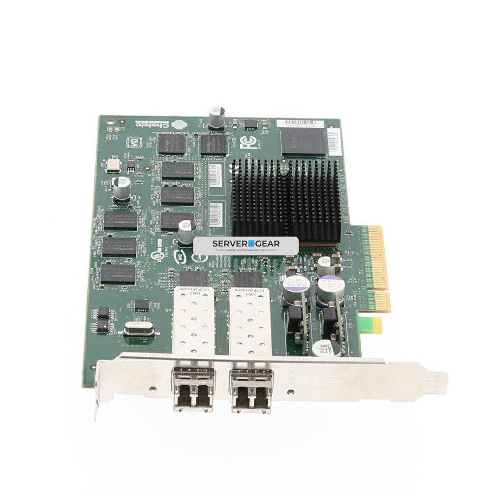 X1107A Адаптер PCIe 2-port 10GbE bare cage SFP+ adapter