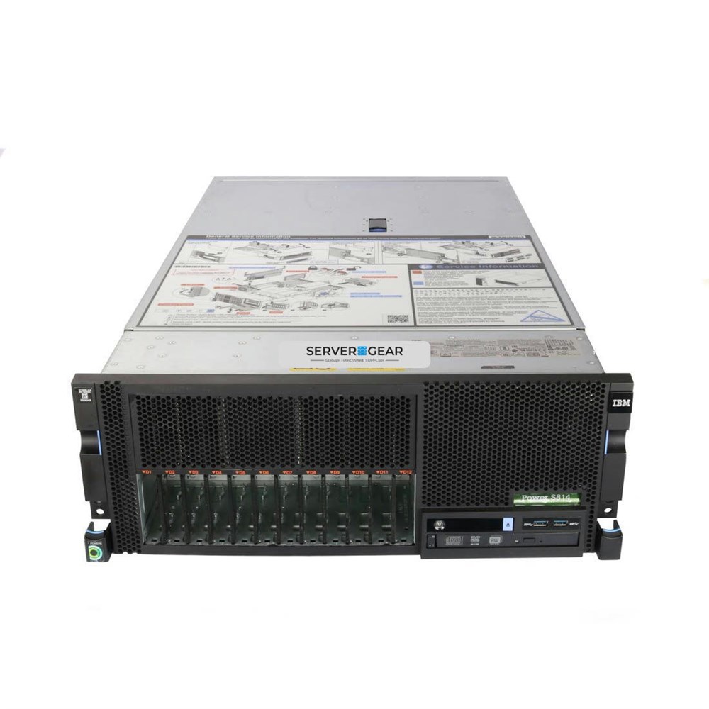 8286-41A-EPX6-1-10US Сервер S814 Server 8-Core 1 x OS 10 Users P10