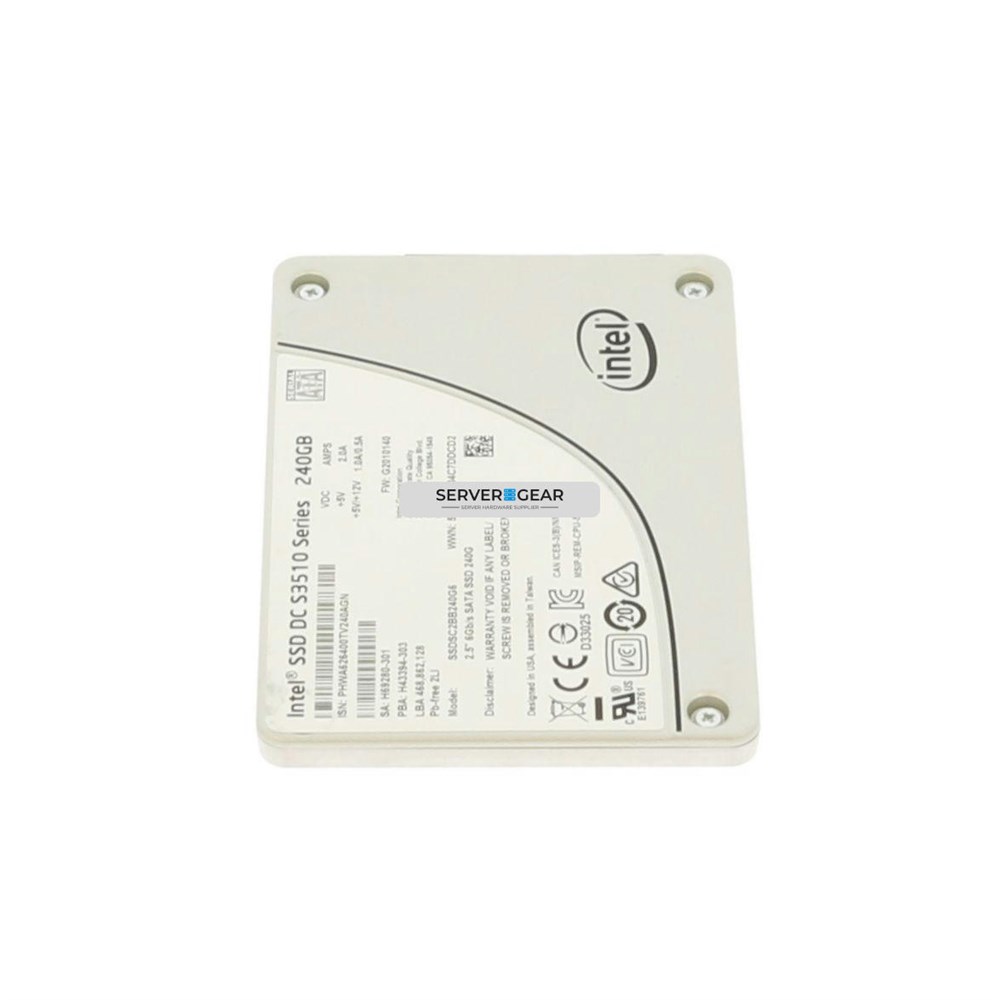 SSDSC2BB240G6-SM Жесткий диск 240GB SSD 2.5 SATA 6G RI SSDSC2BB240G6 S3510