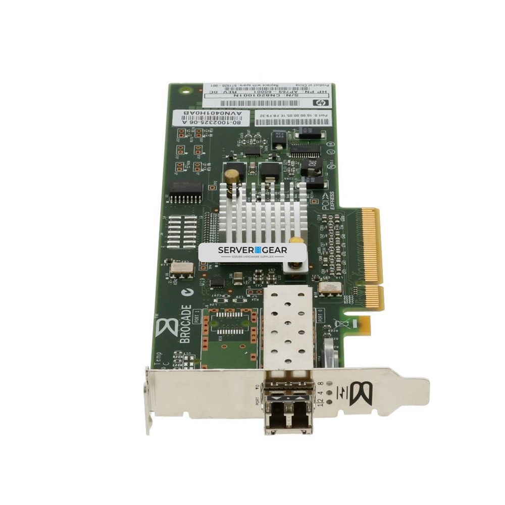AP769A-LOW Адаптер HP 81B 8GB 1-Port FC HBA (LP)