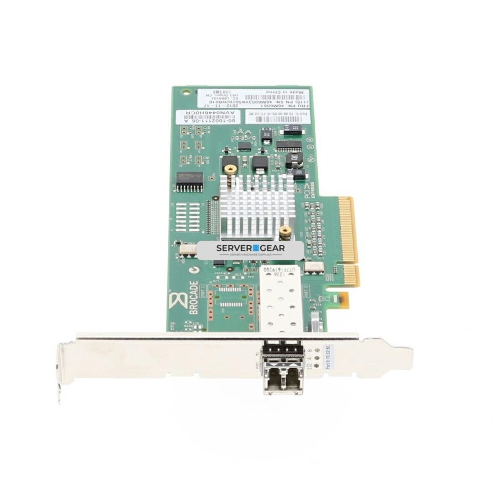 49Y3702 Контроллер Express Brocade 8Gb FC Single-port HBA for IBM Sys System x