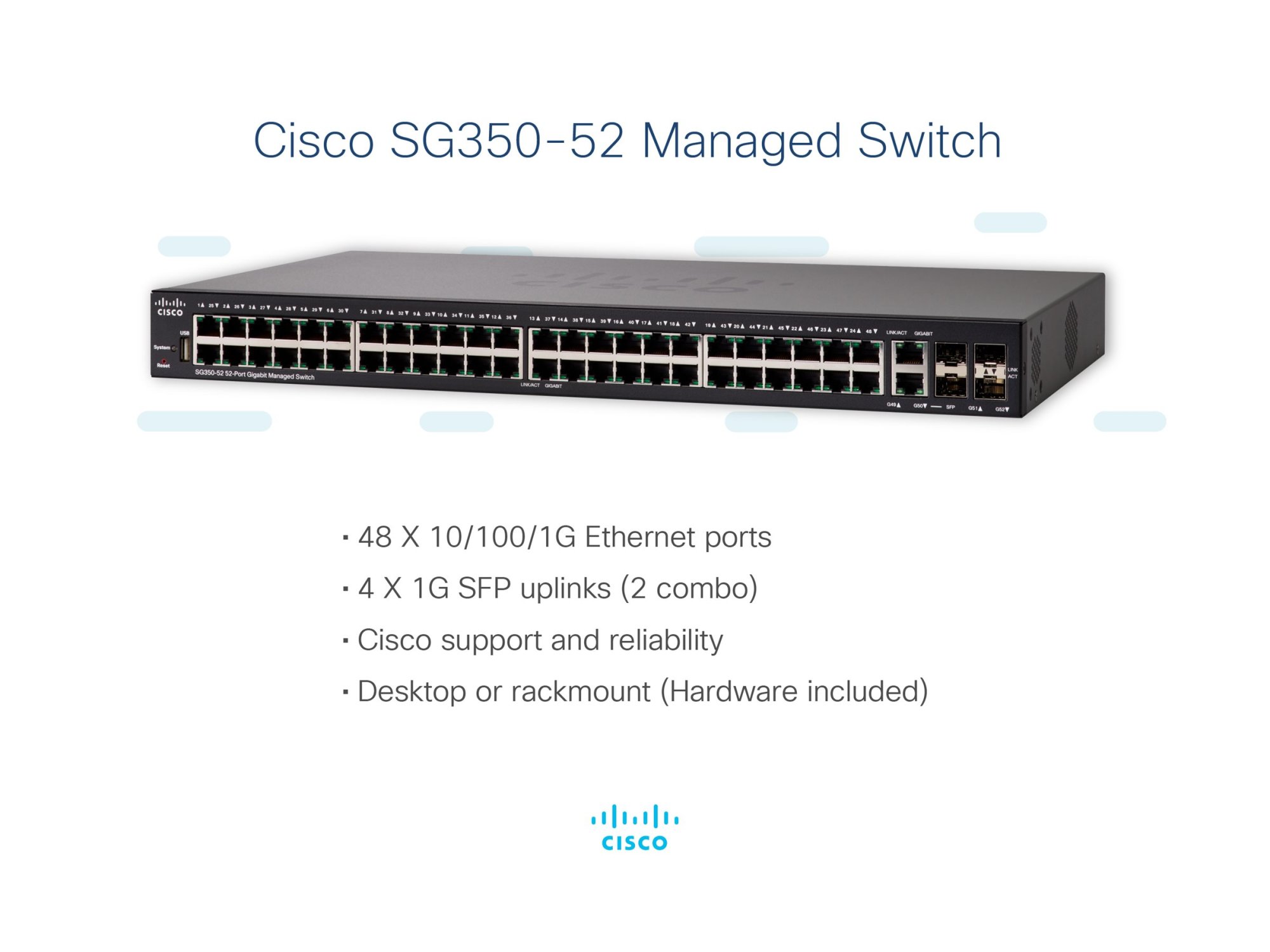 Cisco SG350-52-K9-UK