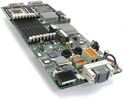 436645-001 Материнская Плата Hewlett-Packard i5000P Dual Socket 771 8FBD PCI-E8x PCI-E4x Mezzanine SVGA 2GbLAN E-ATX 1333Mhz For BL460c