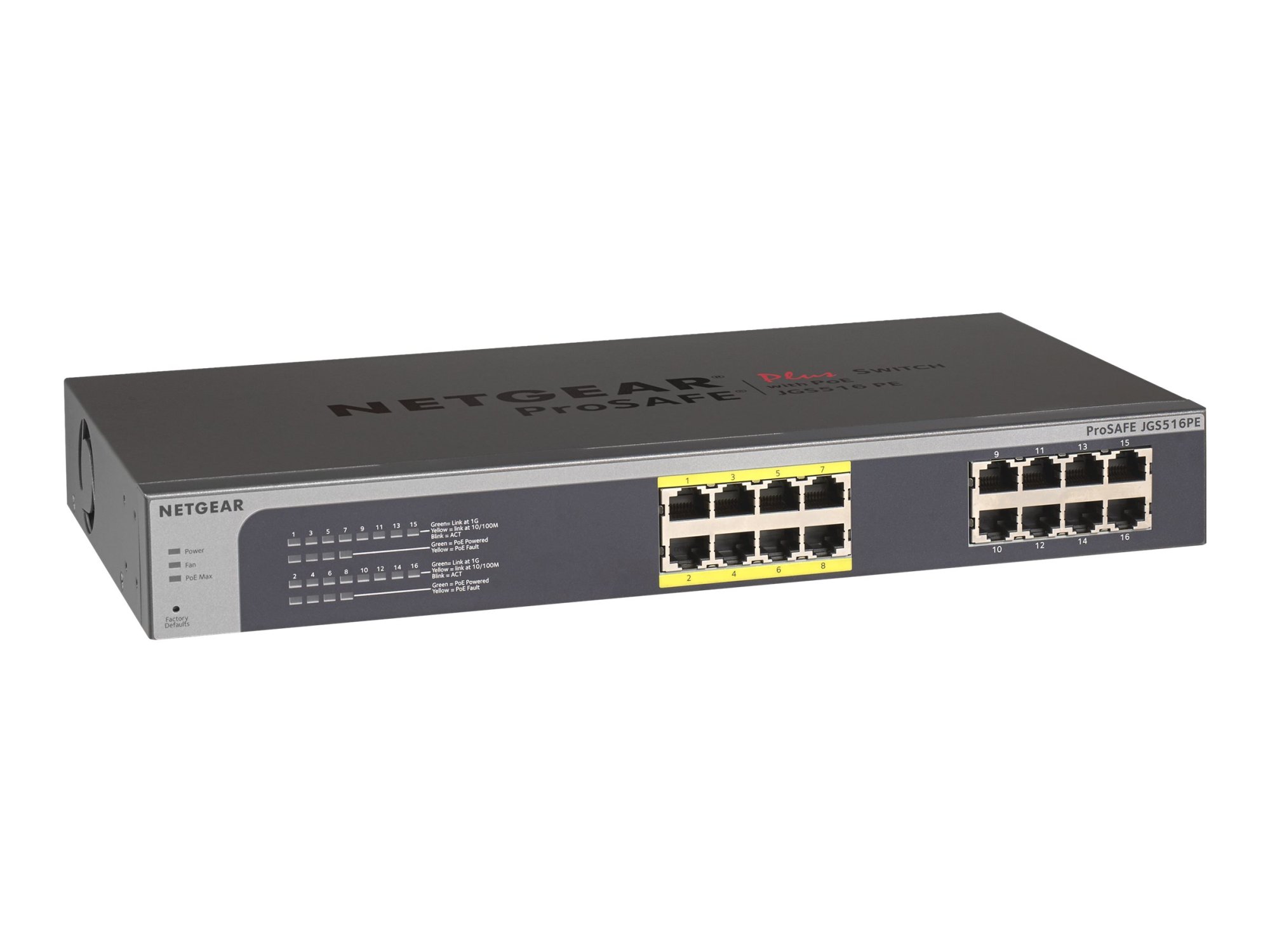 Netgear JGS516PE-100PRS