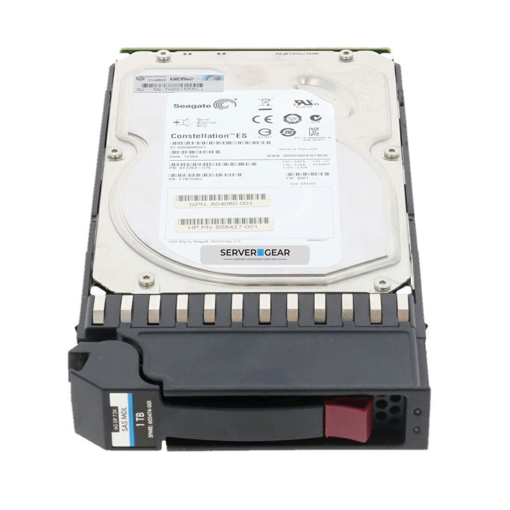 ST1000NM0001-HP Жесткий диск HP 1TB SAS 6G 7.2K LFF MSA Hard drive