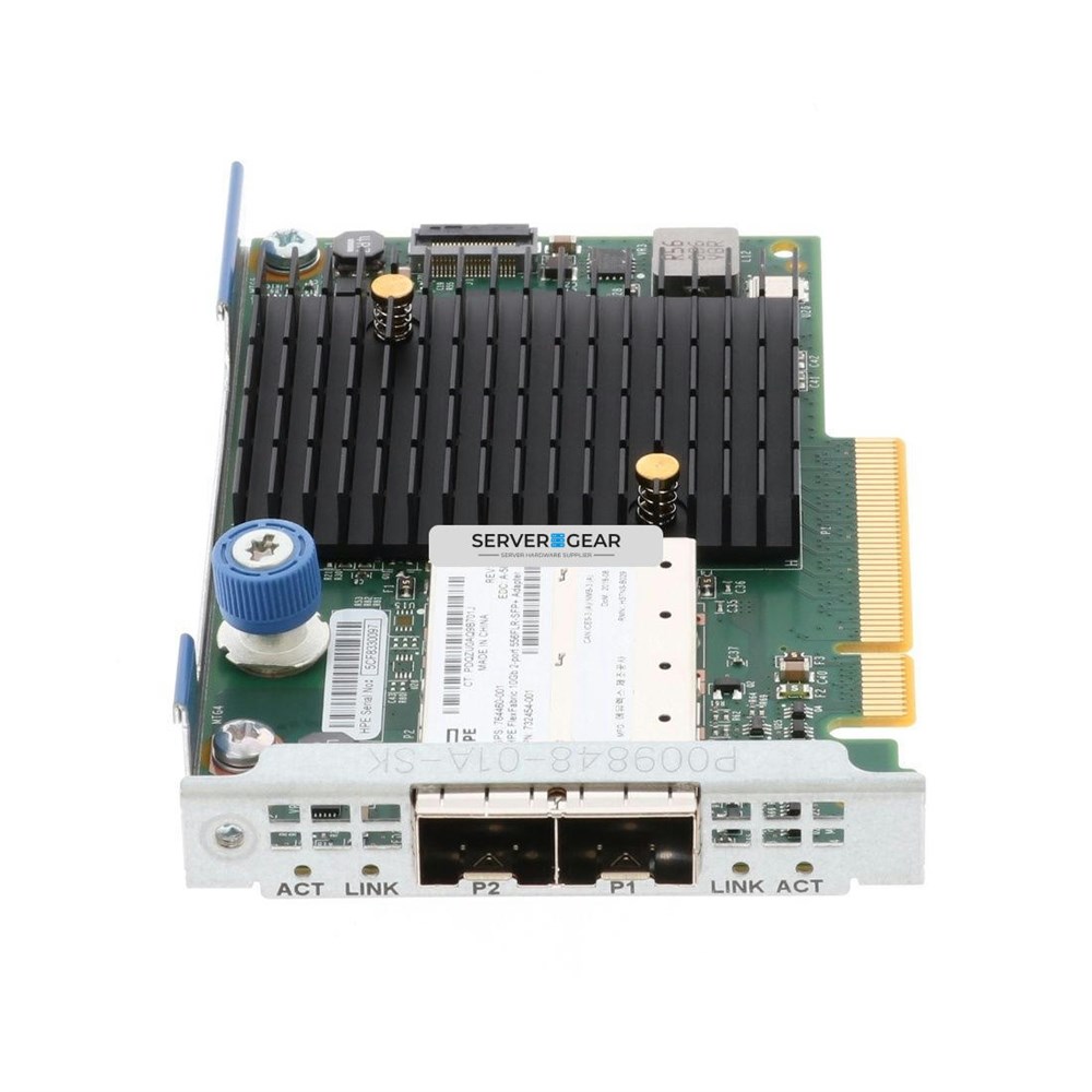764460-001 Адаптер HP 556FLR-SFP+ 10Gb 2-Port FlexLOM Adapter