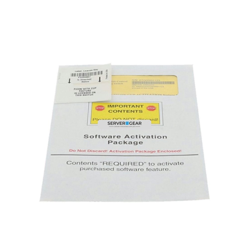 2499-7884 Лицензии Ficon w/ CUP Activation