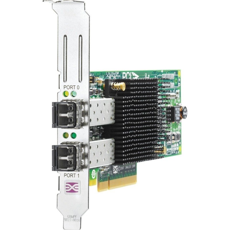 AJ763B Адаптер HP HBA 82E 8GB Dual-Port PCIe FC