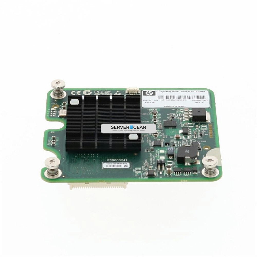 592519-B21 Адаптер HP 4X QDR 2-Ports Mezz HCA for Bladesystem