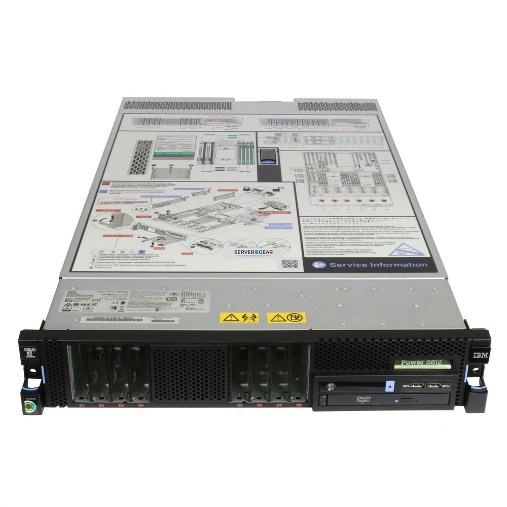 8284-21A-EPXP-1-5US Сервер S812 Server 1-Core 1 x OS 5 Users P05