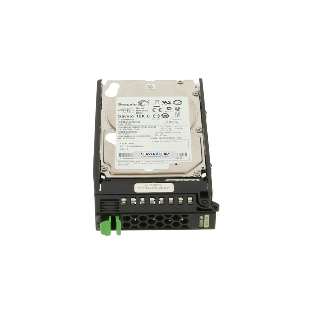 S26361-F5247-L160 Жесткий диск 600GB SAS HDD 6G 10K 2.5in