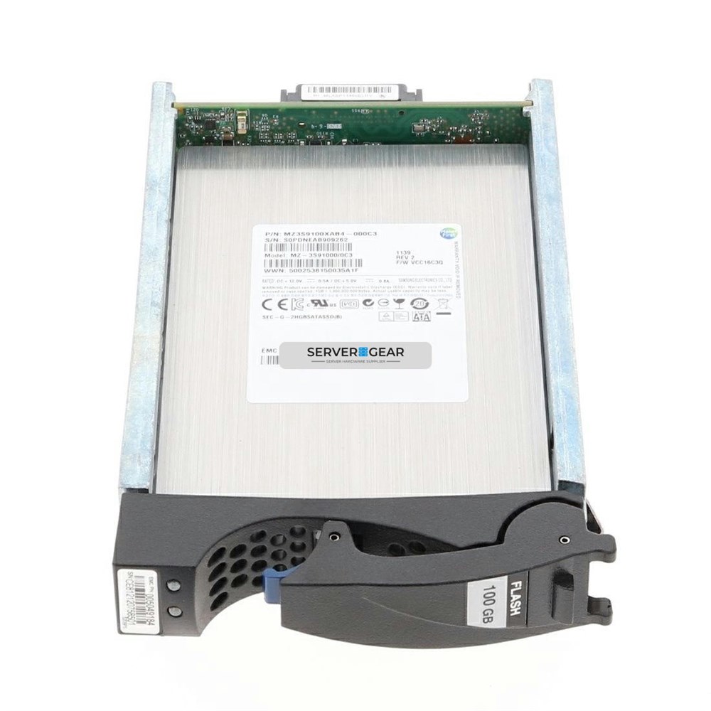 005049882 Жесткий диск EMC 100GB 3.5in SAS SSD for VNX