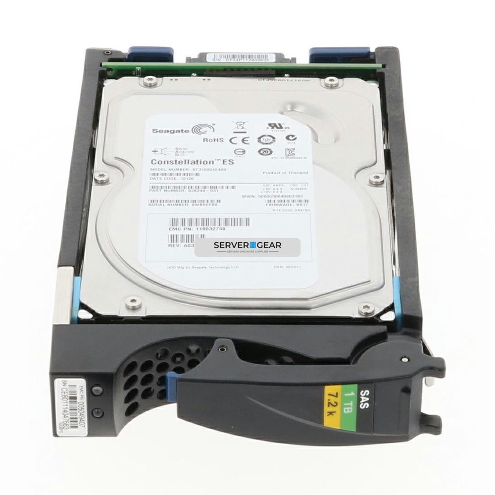 005049493 Жесткий диск EMC 1TB 7.2K 3.5in 6G SAS HDD for VNX