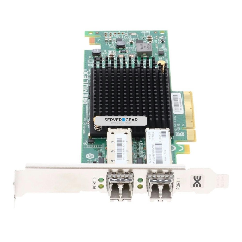 00JY822 Адаптер Emulex VFA5 2x10 GbE SFP+ PCIe Adapter